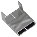 L-Clips BUCKLE FOR ENDLESS BAND L-Band 3/4 19MM (0,4MM)  SS MIKALOR 03011256