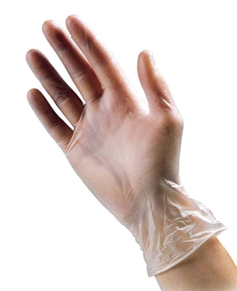 ВИНИЛОВЫЕ ПЕРЧАТКИ M (1PACK-100PAIRS) MIKALOR 05001547