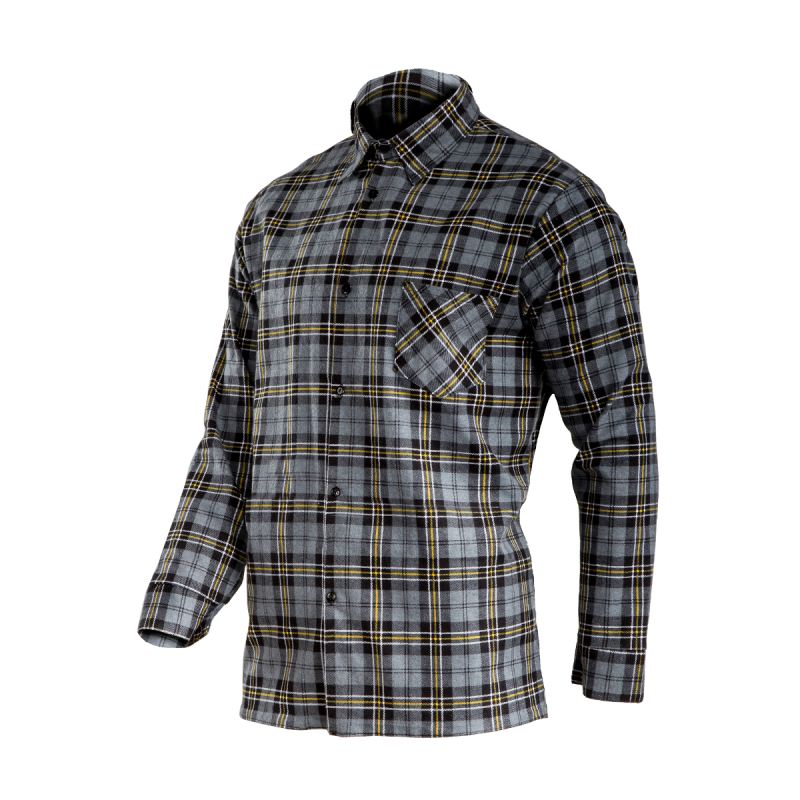 FLANNEL KÖYNƏK BOZ, 170G/M2, "M", CE , LAHTI L4181002