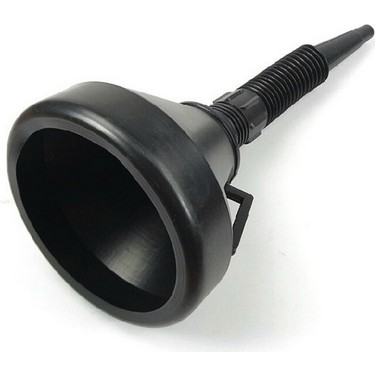 FLEXIBLE PLASTIC FUNNEL WITH FILTER FPFWL018025
