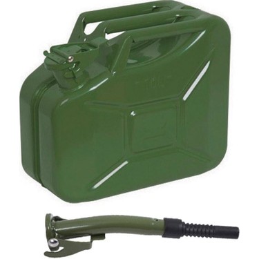 5L METAL FUEL CAN WITH HOSE MFCWH05