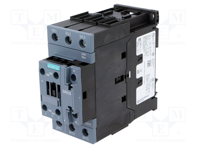 80A 37kW 1NO+1NC  Kantaktor  Siemens 3RT2038-1AP00