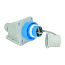 1x16A / IP68 - 220V Divara Montaj  Fiş (Eğik) 3101-405-0900 TP ELECTRIC