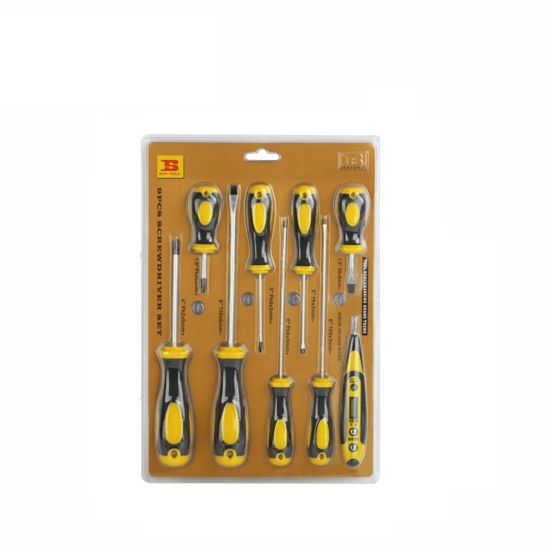 9pcs SCREWDRIVER SET BOSI BS518909