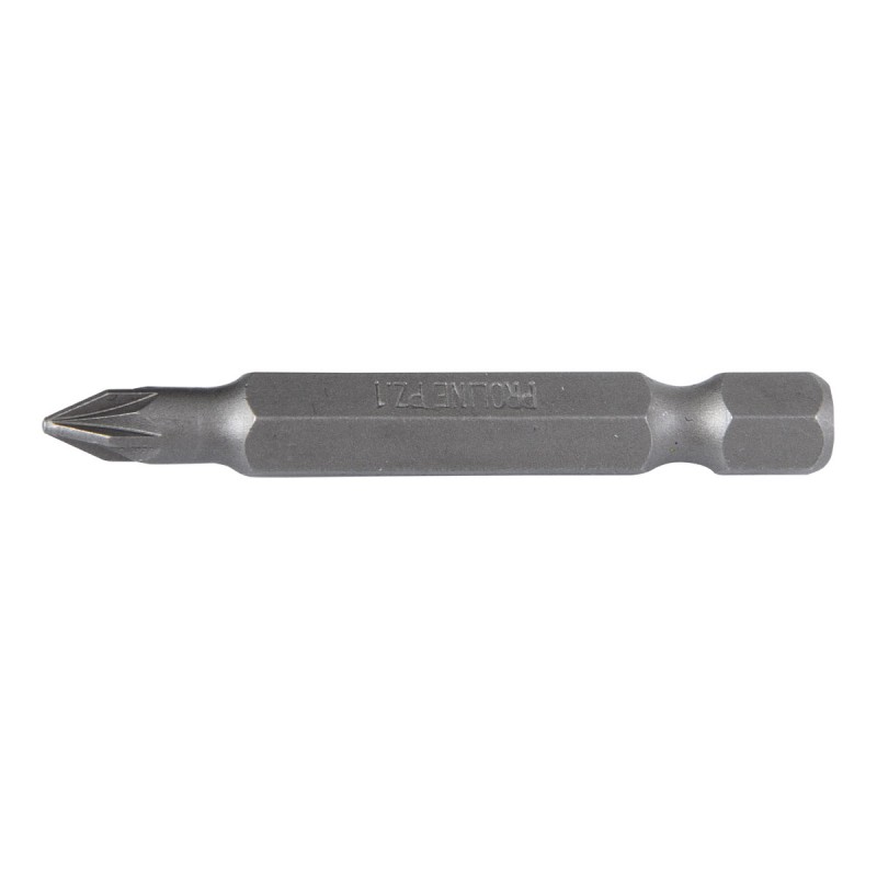 PZ POZIDRIV BITS 1/4” L=50MM 10 PCS, NO2  PROLINE 10637