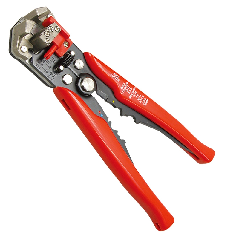AUTIMATIC WIRE STRIPPER 'CUTTER & CRIMPING TOOLS 0.2-6mm2 GOLDTOOL TTK-406