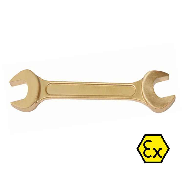 Aluminium Bronze Non-sparking Box and Open end Wrench - 9*11MM BOSI BS610086