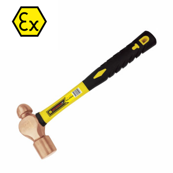 Aluminium Bronze Non-sparking Ball Pein Hammer 0.23KG (0.5p) BOSI BS610036