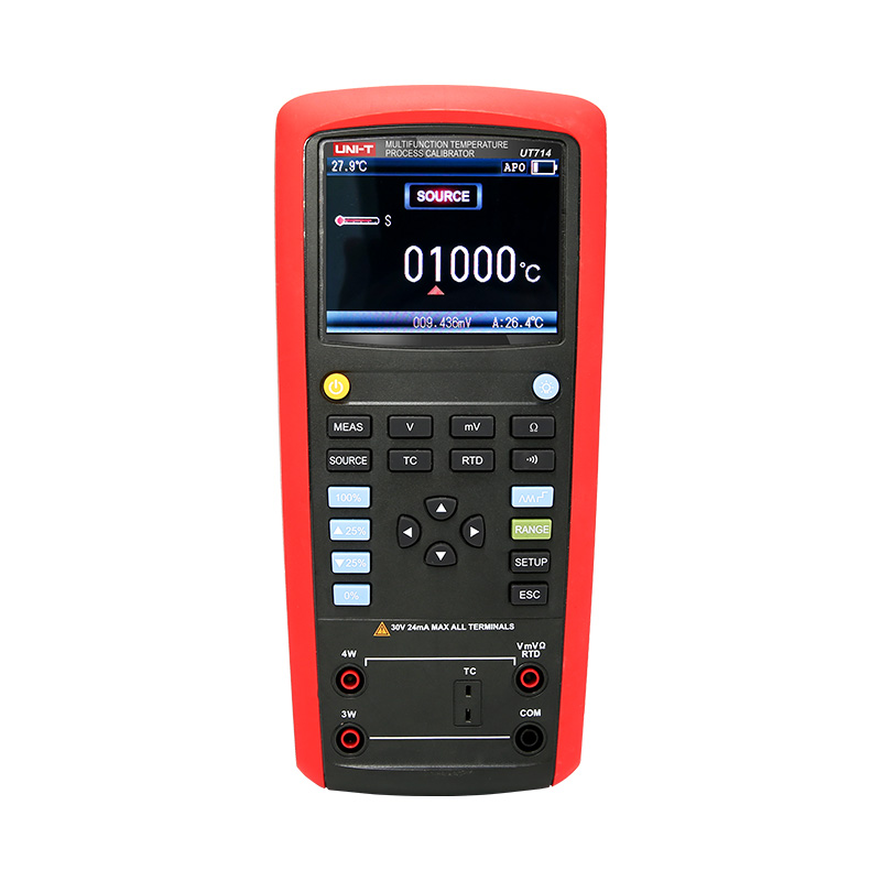 UT714 Multifunction Temperature Process Calibrator UNI-TREND