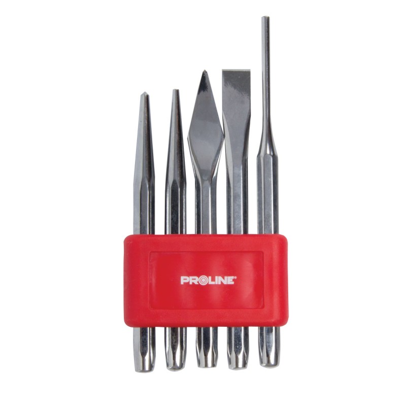 PUNCHES AND CHISELS SET 5PCS PROLINE 31360