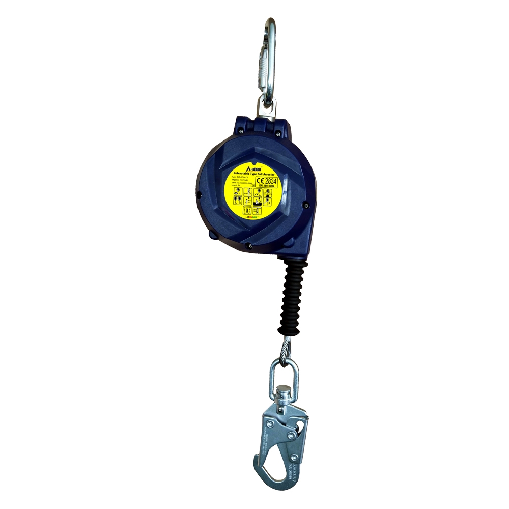 RETRACTABLE FALL ARRESTER 6M, CE, A-Stabil SJD-RT6M-CE