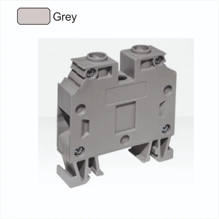 MRK-25mm  DIN Rail Mount Terminal Block Grey   ONKA 0302
