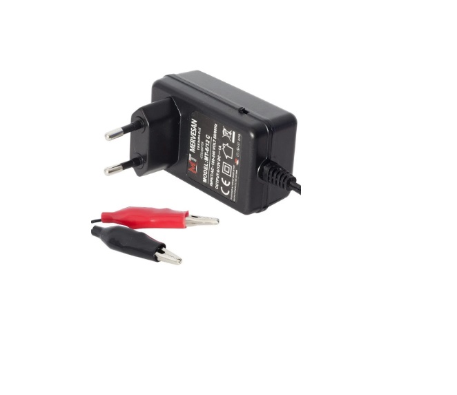 6V/12V 1A Battery Charger (SMPS) MERVESAN MT-6/12C