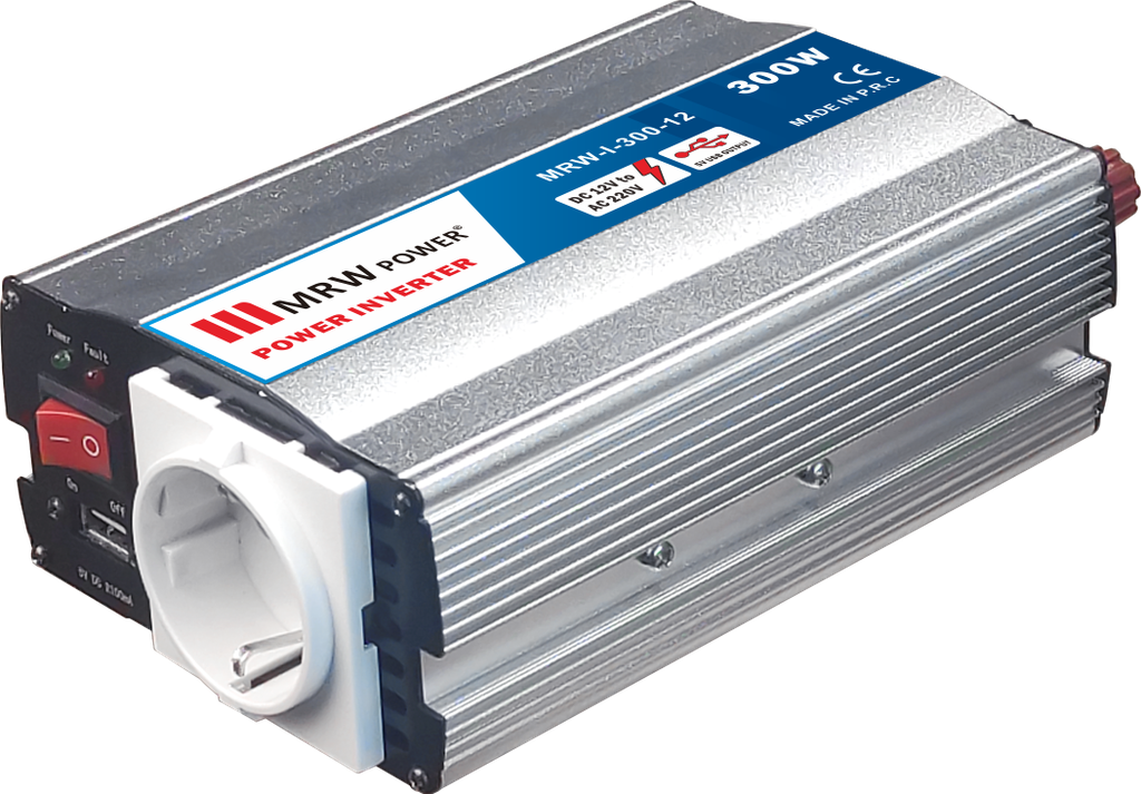 300W 12VDC/220VAC Inverter MERVESAN MRW-I-300-12