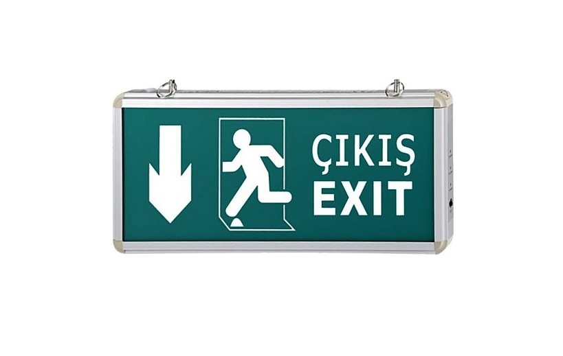 LED-lı Təcili Çıxış İşığı (Exit) CATA CT-9167