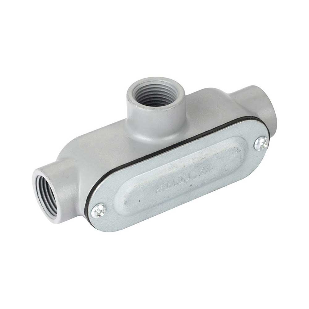 1" Aluminum Cast "T" Type CONDULET EMT MLT-203