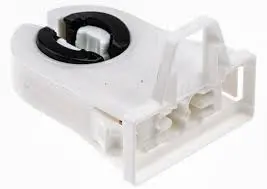 Fluorescent T8/T12 Lamp Holder Snap-Fit 