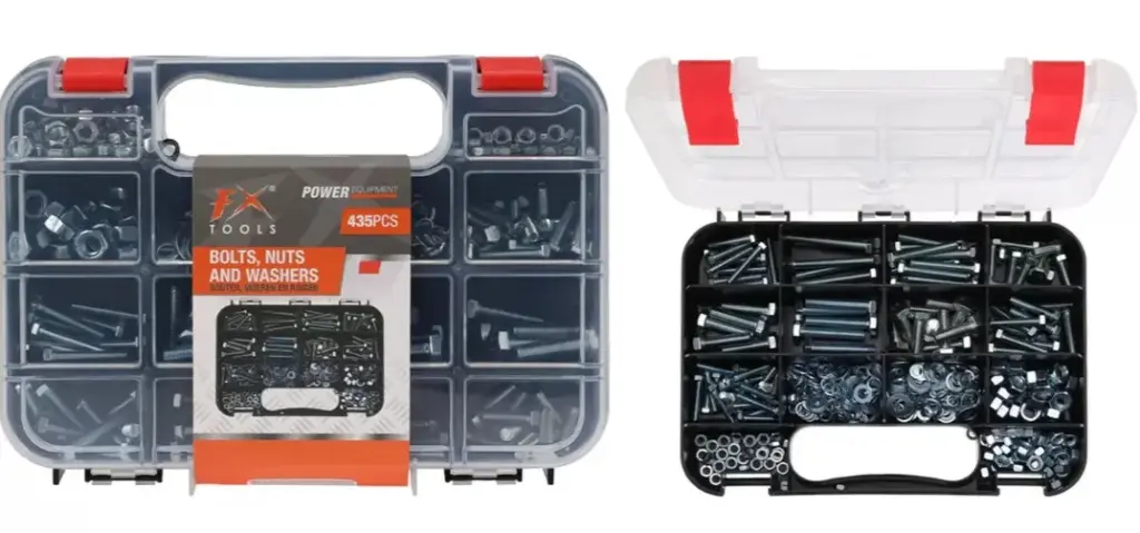 435 pcs Bolts and Nuts Bauhaus 61432521