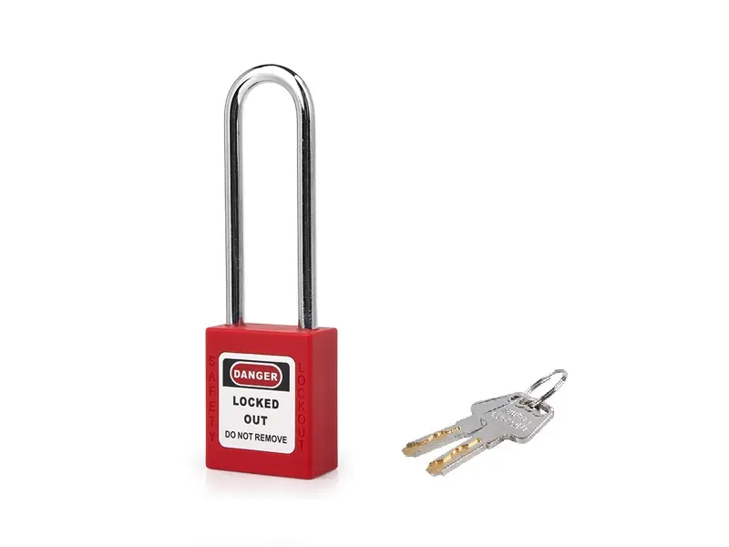 6D×76H mm Steel shackle Safety Padlock 2 keys KD system BOZZYS BD-G21