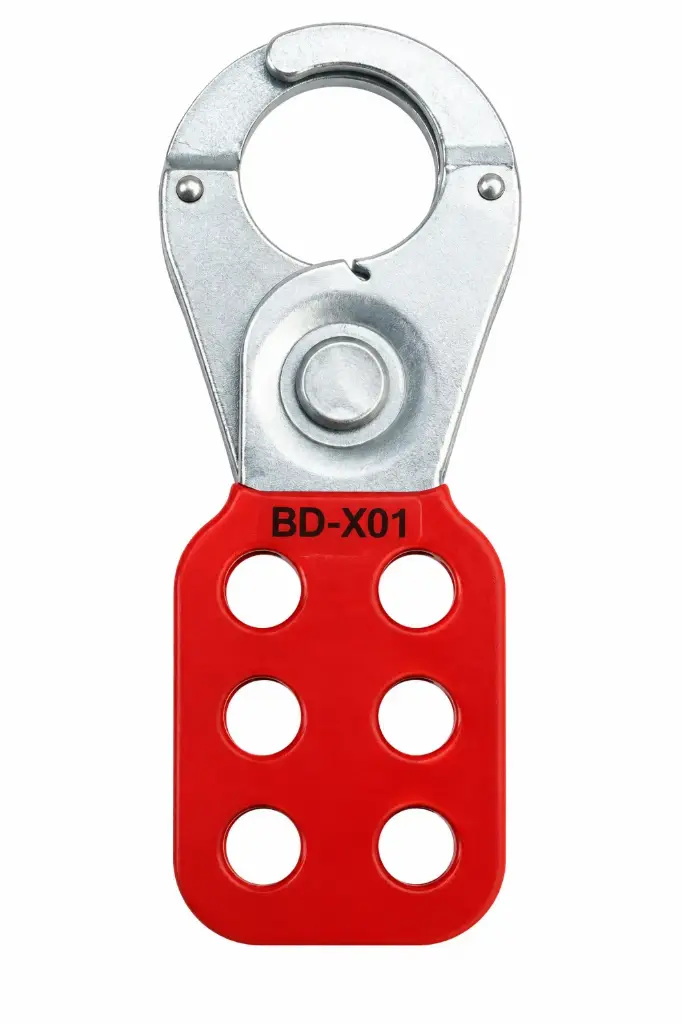 Покрытый PA стальной HASP замок с дужкой 1" (25мм) BOZZYS BD-K01