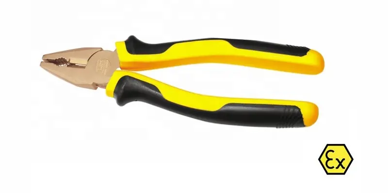 8"/200mm Aluminium Bronze Non-sparking Combination Plier BOSI BS610018