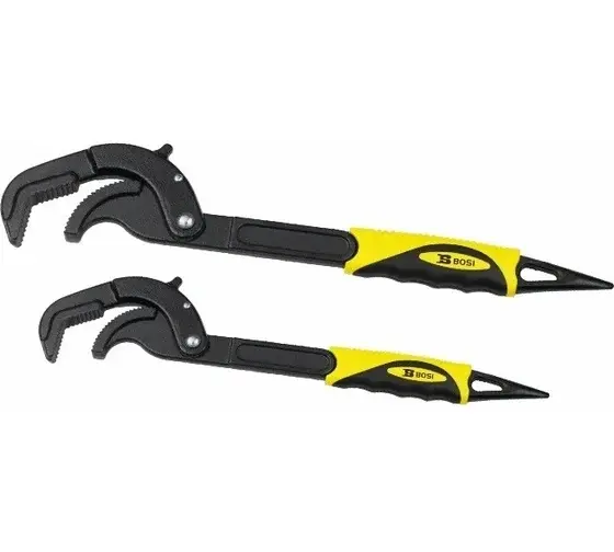 2pcs Multifunctional Self-locking Wrench Set 10"|14"/250mm|350mm (14-60mm) BOSI  BS361014