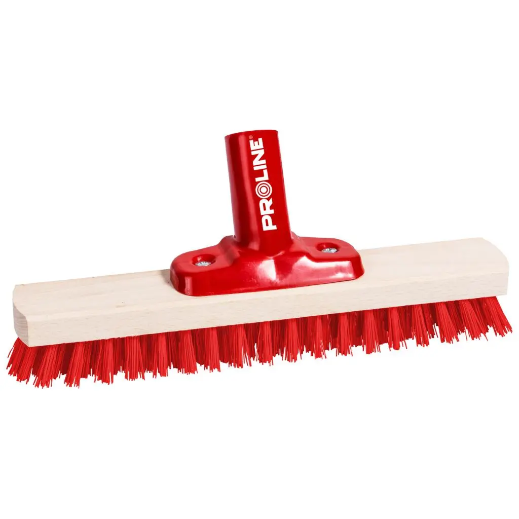 Scrubbing Brush “CLICK” 300 mm, PVC Bristle, PROLINE 14306