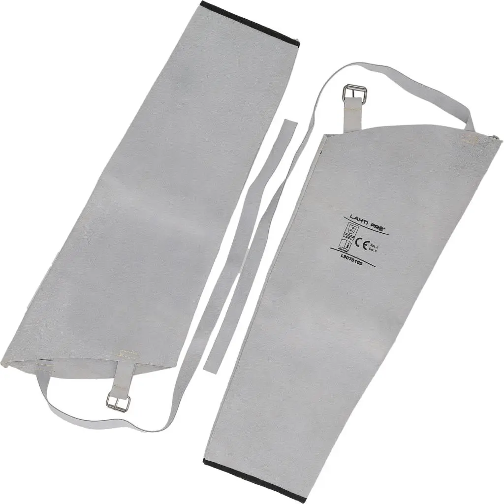Leather Welding Sleeves, 2 pcs, CE, LAHTI L9070100