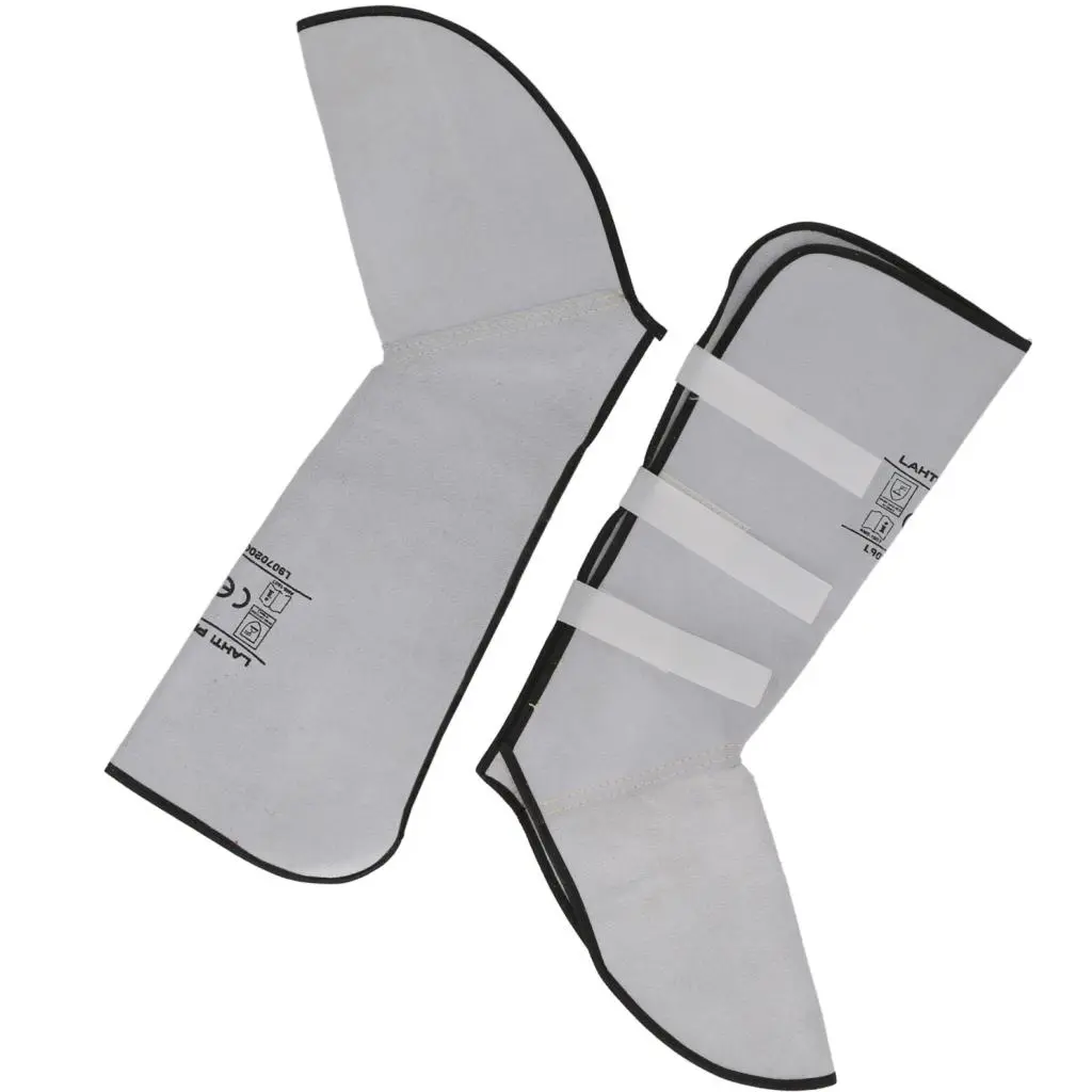 Кожаные сварочные гамаши, 2 шт., сертификация CE, LAHTI L9070