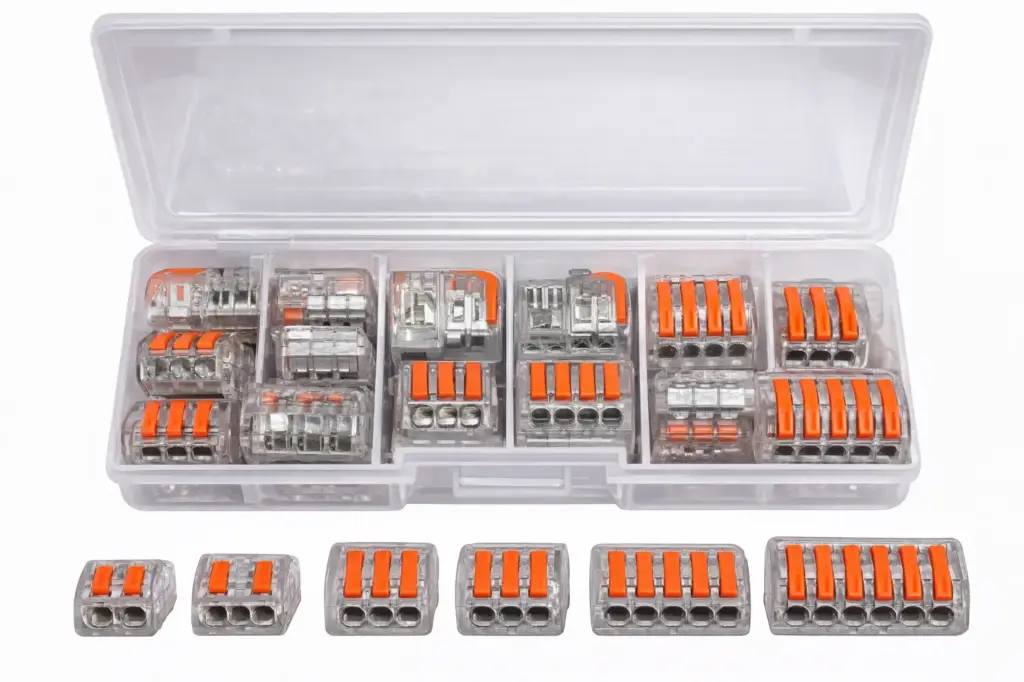 40 шт. набор клемм WAGO типа с пружинным зажимом WAGO-Set