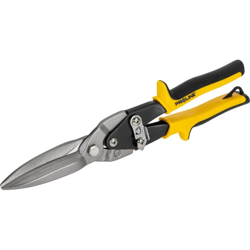 Aviation metal cutting snips, 250 mm, straight cut, up to 1.5 mm, PROLINE 17381