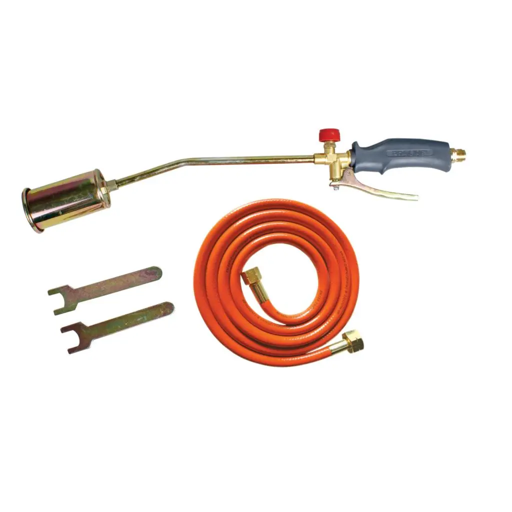 ROOFWORKS BURNER WITH 50 MM TORCH, 2 M HOSE, PROLINE 60050