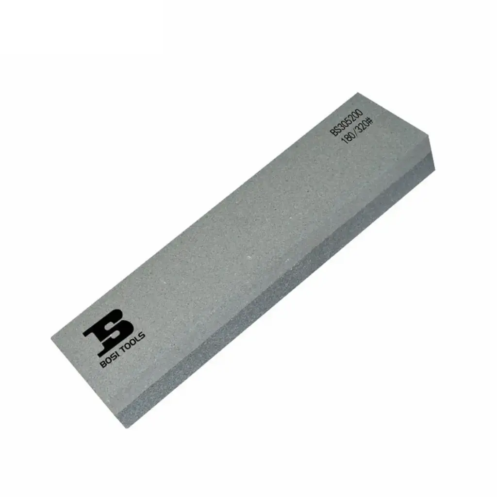 Yağlı itiləmə daşı, 180/320 grit, 200 x 50 x 22 mm, BOSI BS305200