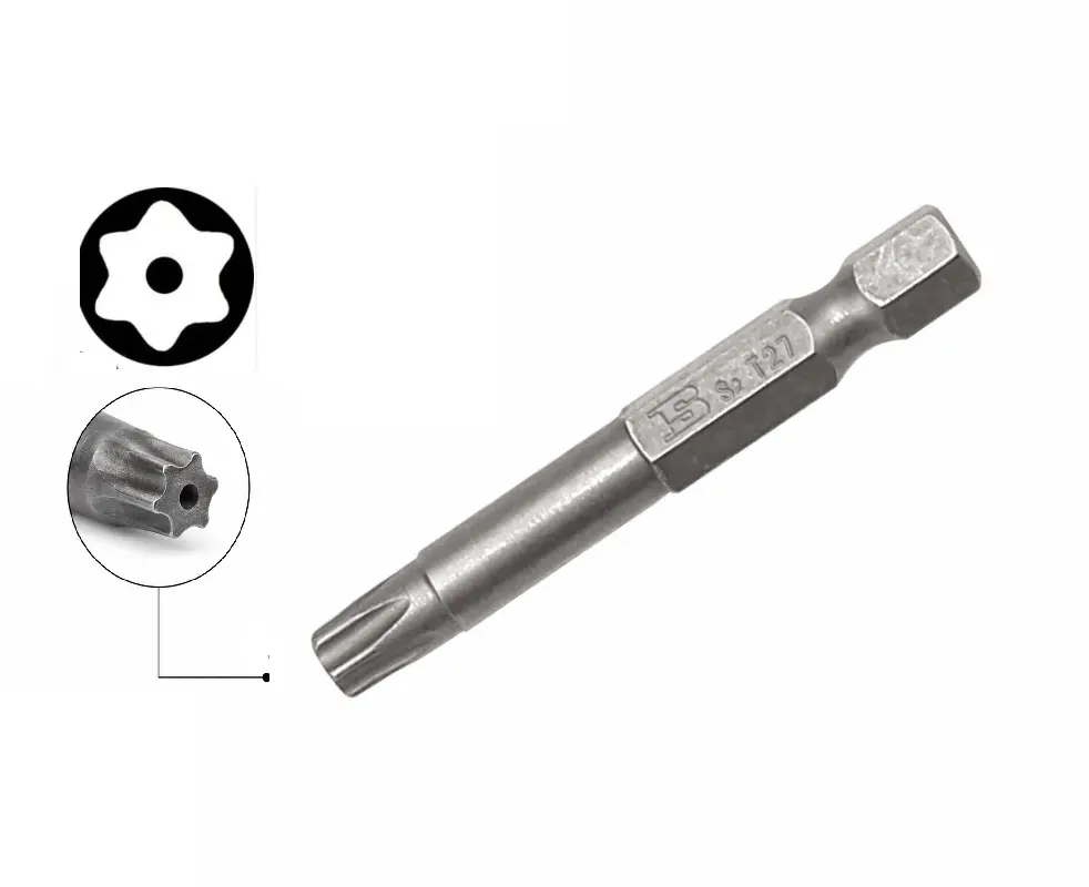 T25 Torx vintaçan Drel Ucluğu, 1/4", 50 mm, BOSI BS468216