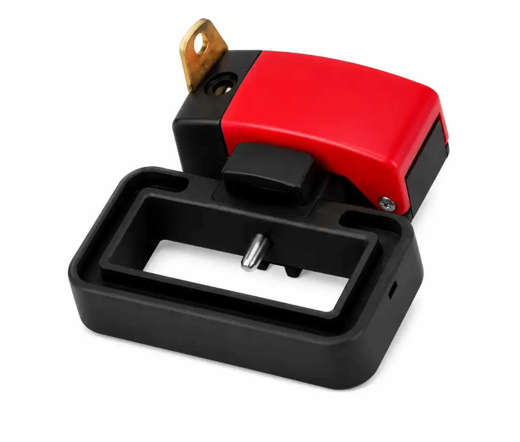 MCCB Lockout, 70×22 mm, PA+ABS Material, BOZZYS BD-DPD2