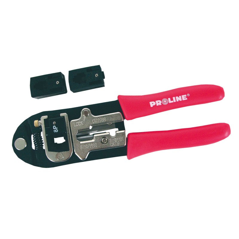 CRIMPING PLIERS FOR CONNECTORS 4P,6P,8P PROLINE 28489