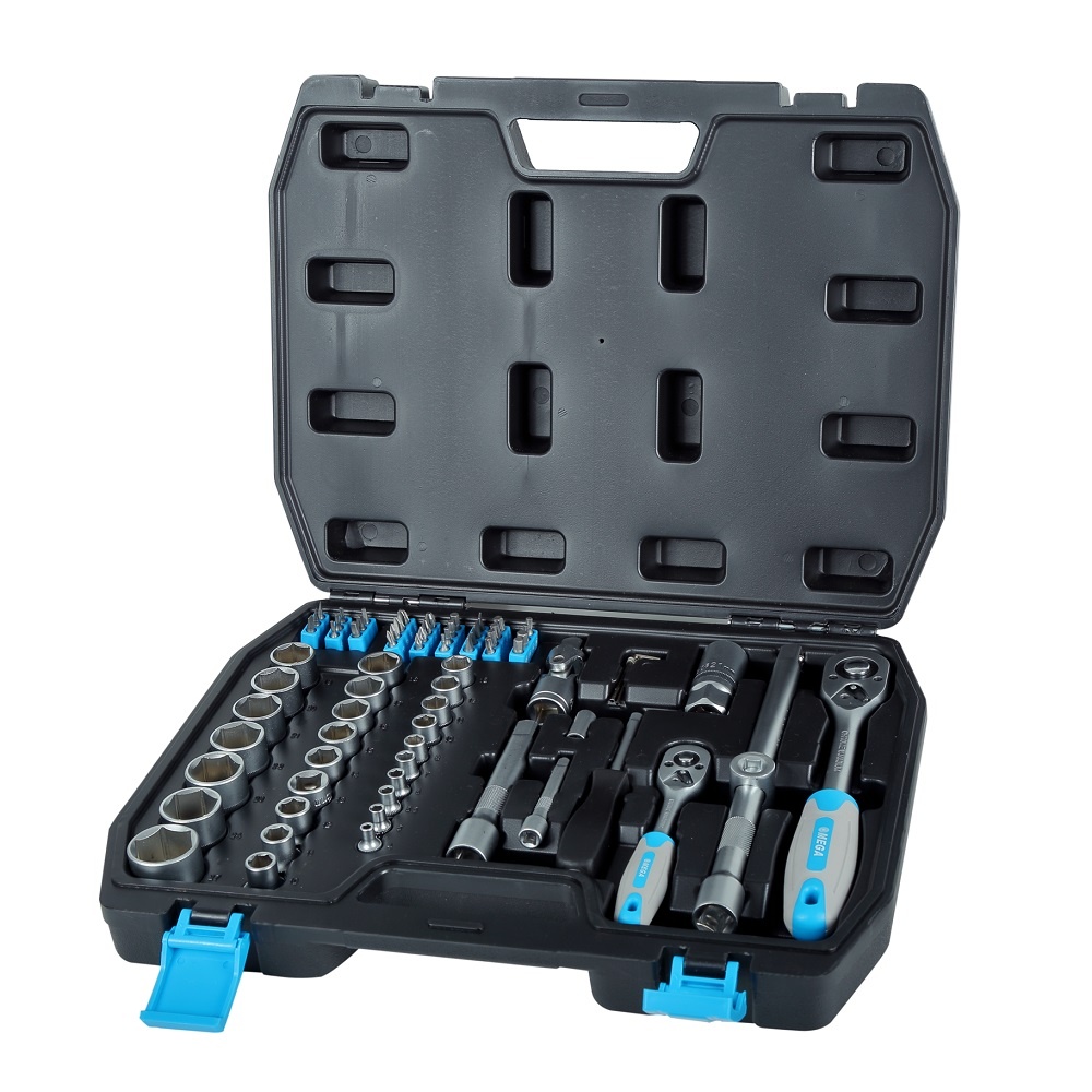 72 PC SOCKET SET 1/2" AND 1/4" DRIVE 4-27MM PROFIX 58072