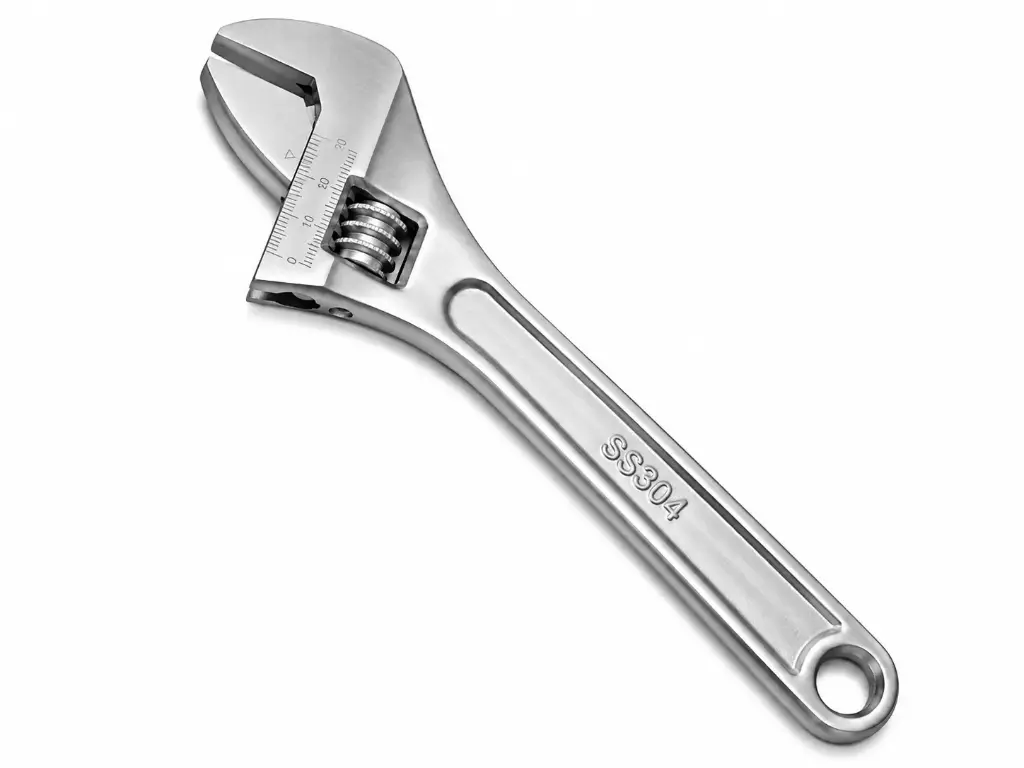 STAINLESS STEEL SS304QF ADJUSTABLE WRENCH, SIZE 15" / 375 mm (0–46 mm), SPARK X8115-1012