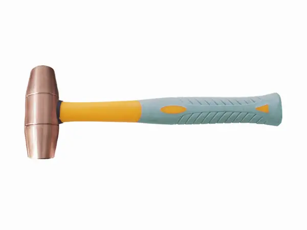 COPPER HAMMER WITH FIBERGLASS HANDLE, 4 LB (1800 g), SPARK X2203A-1012