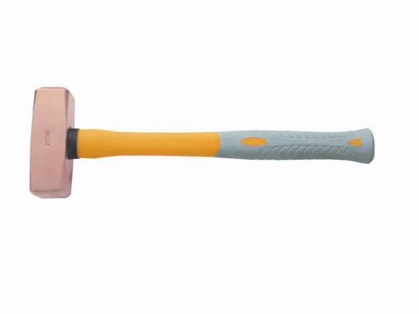 COPPER SLEDGE HAMMER WITH FIBERGLASS HANDLE (GERMAN TYPE), 2000 g, SPARK X2204A-1010