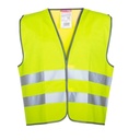WARNING VEST YELLOW, "M", CE, LAHTI Profix code LPKO1M