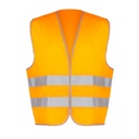 WARNING VEST ORANGE, "M", CE, LAHTI Profix code LPKO2M