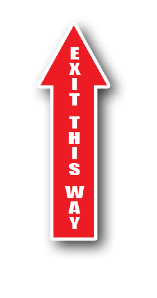*Bu yoldan çıxın işarəsi EXIT THIS WAY  TWEMPZ-10138