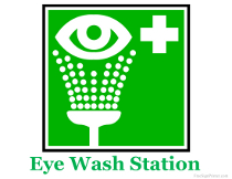 *Göz yuma aparatı EYE WASH STATION TWEMPZ-10233