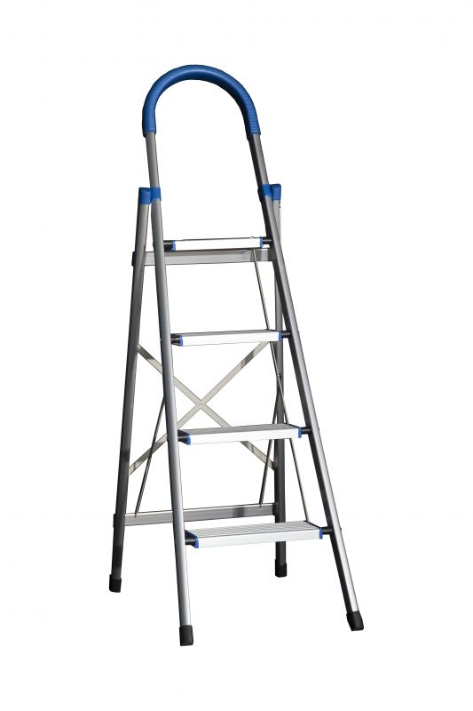 4-Steps Mini Aluminum Ladder  CÖMERT AMM.02