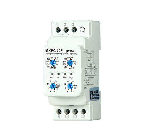 GKRC-02F Voltage Monitoring Relays Entes 