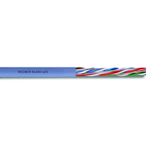 CAT 6 U/UTP 4x2x23 AWG  Сетевые Кабели (305м) REÇBER