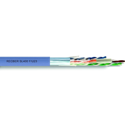 CAT 6 F/UTP 4x2x23 AWG Şəbəkə Kabeli REÇBER