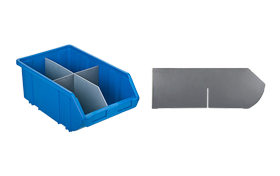Separator for Plastic Storage Boxes grey A-400 HİPAŞ B-400-D