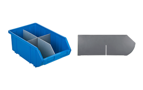 Plastik Saxlama Qutusu ücün separator Boz A-300  HİPAŞ B-400-D